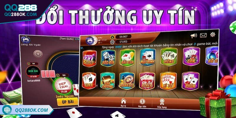 Tựa game nổi bật tại nhà cái