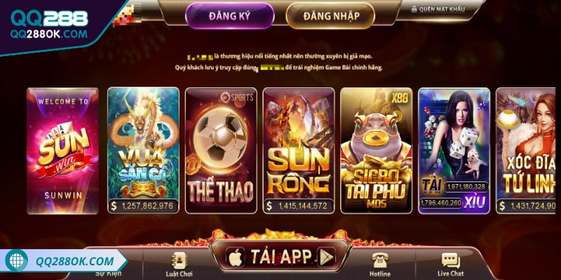 Giao diện cổng game tương thích mượt mà trên mọi thiết bị